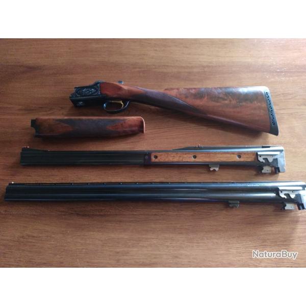 Express browning b124 calibre 9.3 x 74 avec canon calibre 20/76