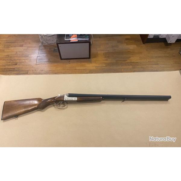 FUSIL JUXTAPOSE GAUCHER 12/70 70 cm 1/4 1/1 DOUBLE DETENTE EXTRACTEUR