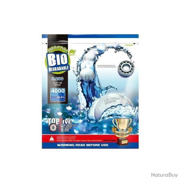 Billes biodgradables G&G Armament 0.25 g