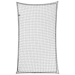 Filet pour remorque avec corde &eacute;lastique noir 2,1x1,25 m PP