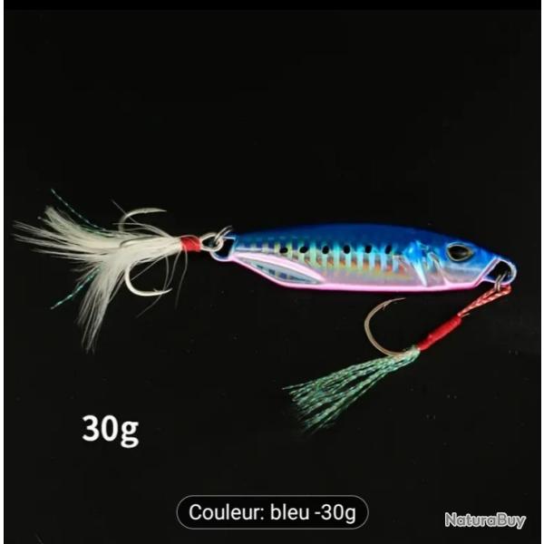 JIG PROBEROS 30G BLEU/ARGENT