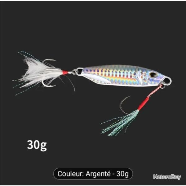 JIG PROBEROS 30G ARGENT