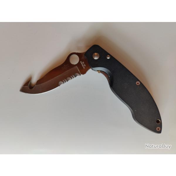 Couteau Spyderco V8-10 SKI CITY