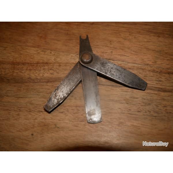 Tournevis Model 1866 Springfield Conversion Rifle Combination Tool