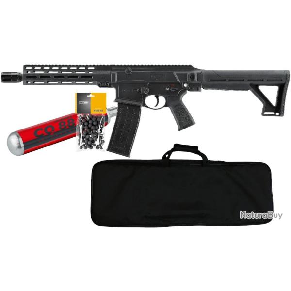 Promo jusqu'au 01/09/25 PACK PRET A TIRER T4E TC68 CAL 68 FULL - 16 J (100 BILLES & 1 CO2 88) Housse