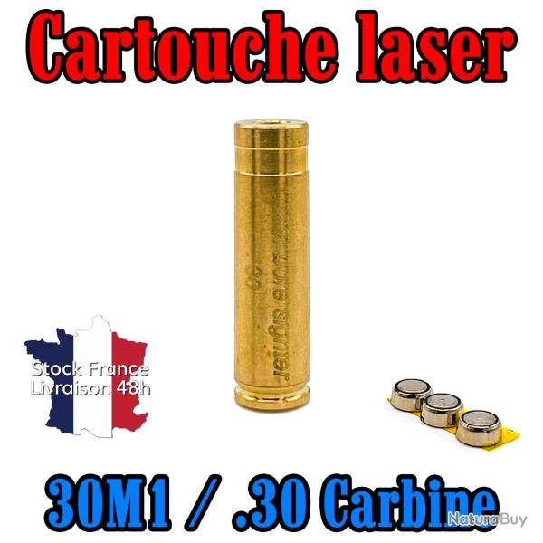 Cartouche laser de r�glage calibre 30M1 30 Carbine - Envoi rapide depuis la France