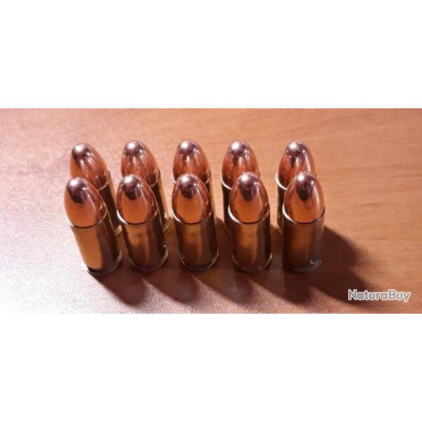 30 Cartouches 9mm neutralis�es �tuis Laiton pour collection ou manipulation