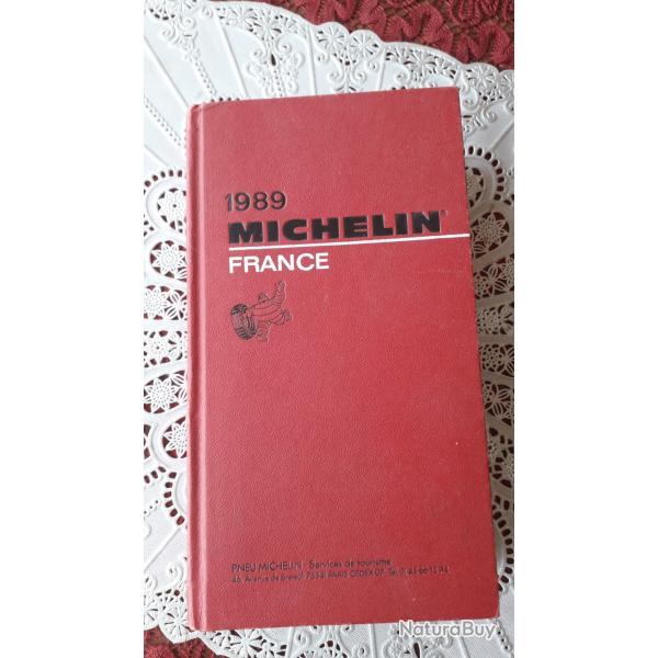 GUIDE MICHELIN FRANCE 1989 T.Bon Etat Collection Bibliothque