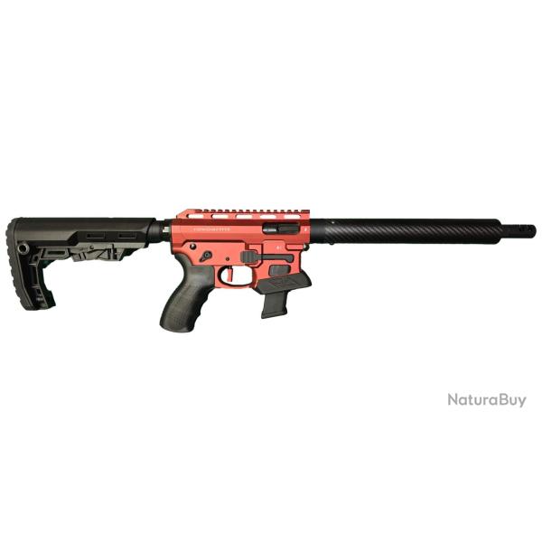 Carabine semi-auto Revo Arms PCC AR9 competition rosso cal.9mm 10cps para canon 12"