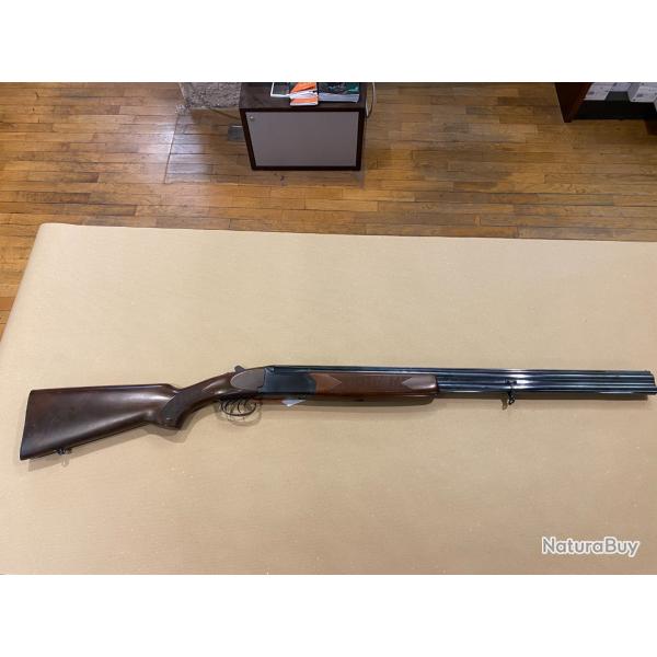 FUSIL SUPERPOSE ITALIEN 12/70 70 cm 1/2 ET 1/1 DOUBLE DETENTE EJECTEUR
