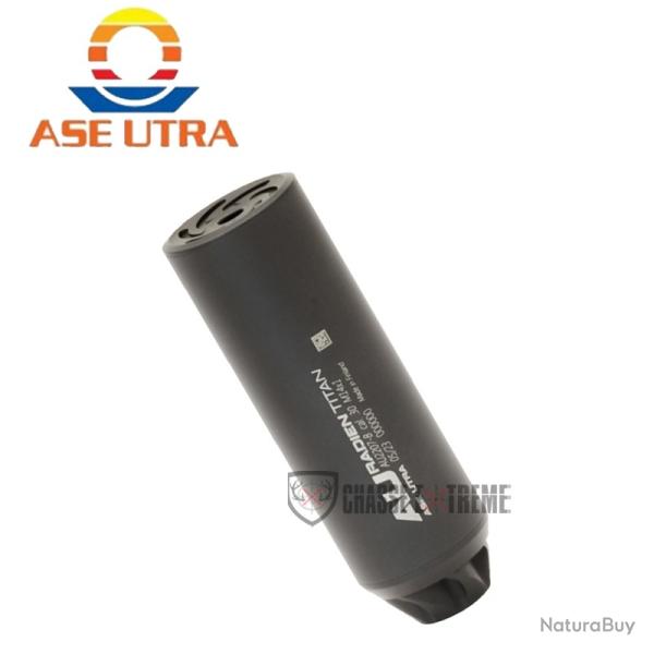 Silencieux ASE UTRA Manchonnable Radien Titan Cal 6.5mm M18X1 Noir