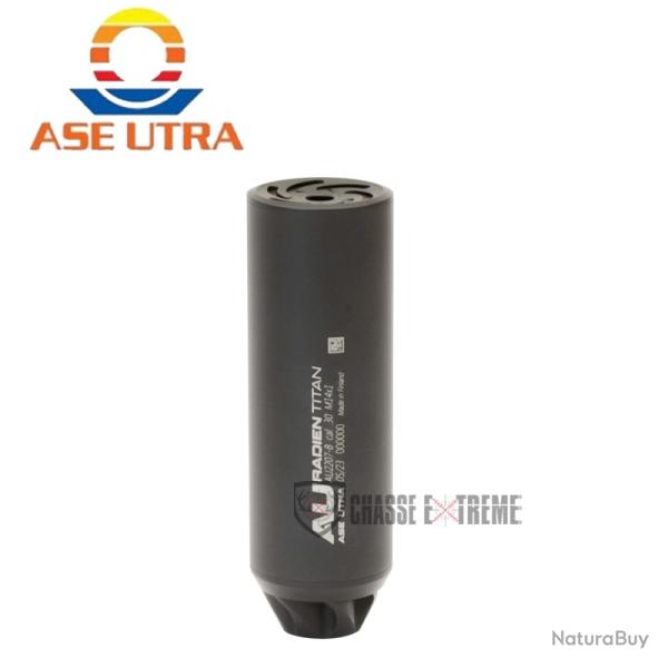 Silencieux ASE UTRA Manchonnable Radien Titan Cal 30 M18X1 Noir