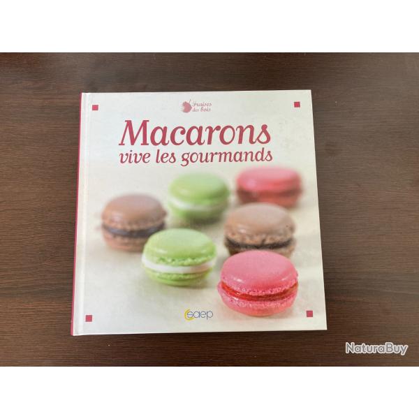 Livre de 32 recettes de Macaron " Vive les Gourmands "