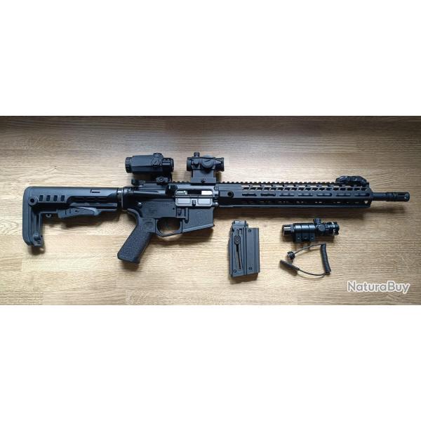Hammerli Tac R1 + Magnifier Vector Optics