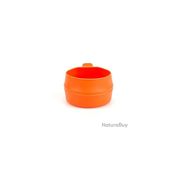 TASSE PLIANTE SILICONE ORANGE
