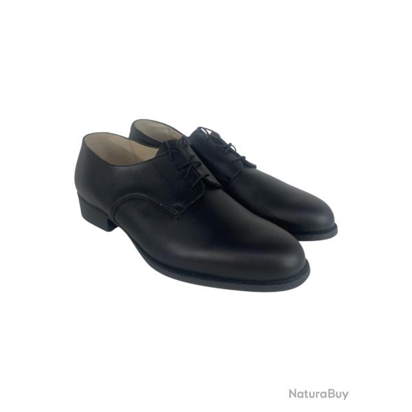 Chaussures basses cuir noires de cadre homme - Paul Boy taille 39-47-49