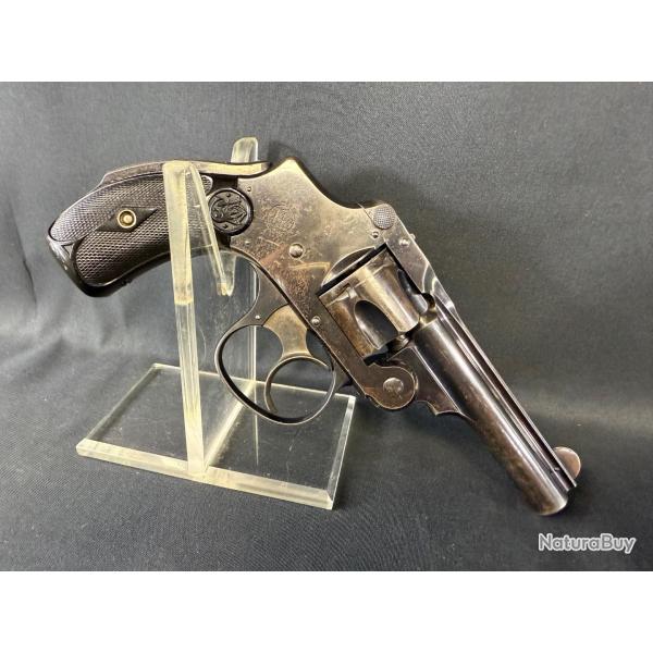 MAGNIFIQUE SMITH & WESSON HAMMERLESS 2nd mod�le cal. 32sw short