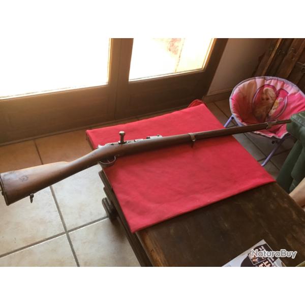 Fusil gras d'origine r� chambr� en calibre 24, pas de prix de r�serve