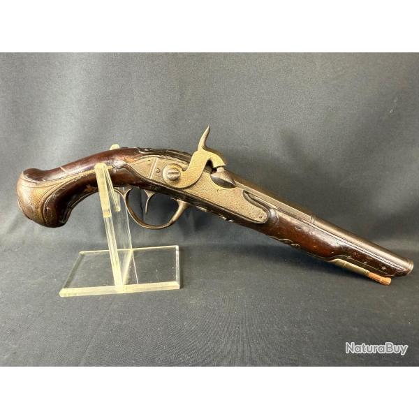 BEAU PISTOLET  SILEX TRANSFORM  PERCUSSION