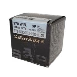 Munitions Sellier & Bellot 270 Win 150gr x50