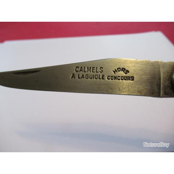 Couteau Laguiole Calmels hors concours .