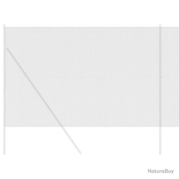 Cl�ture Hexagonale Grise Gris 1.6 x 10 m Acier