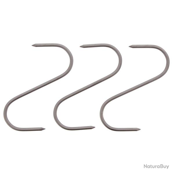 CROCHETS X3 BOUCHER INOX 14 CM - PRADEL EXCELLENCE