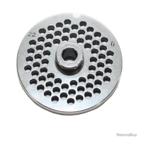 GRILLE HACHOIR N22 ACIER 6MM (AVEC EPAULEMENT) - REBER