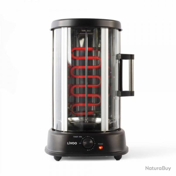 GRILL VERTICAL POUR VOLAILLE ET VIANDE - LIVOO
