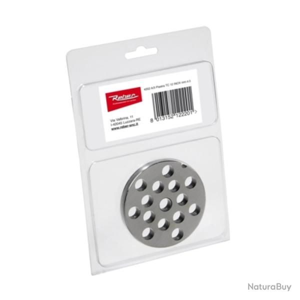 GRILLE HACHOIR N22 INOX 4,5MM - REBER