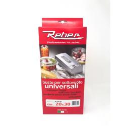 SACHETS GAUFRES MISE SOUS VIDE 20X30CM X50 - REBER