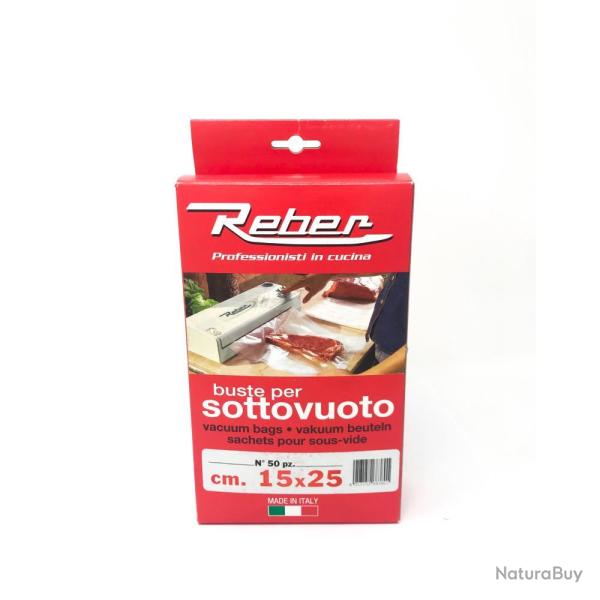 SACHETS GAUFRES MISE SOUS VIDE 15X25 X50 - REBER
