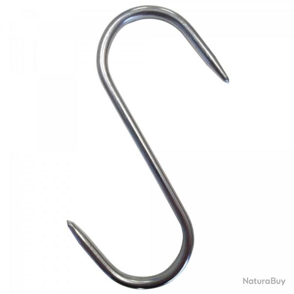 CROCHETS INOX X10 14CM DIAMETRE 5MM - FISCHER BARGOIN