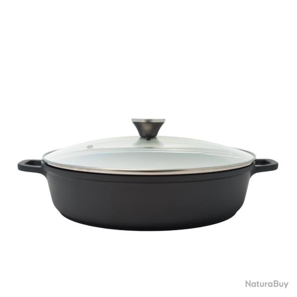 MIJOTEUSE BASSE FONTE DALUMINIUM 6,5L - BAUMALU