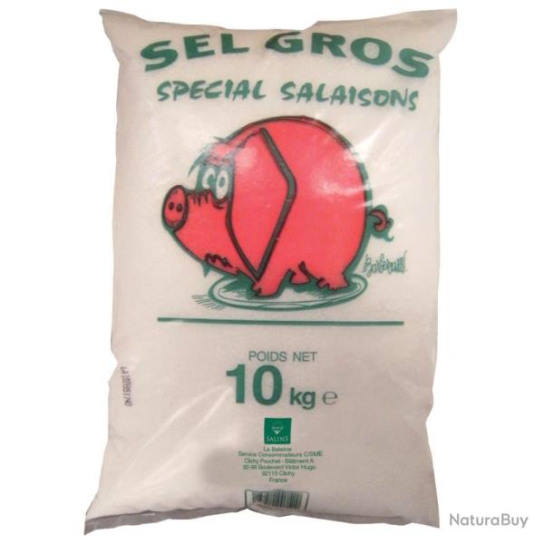 SEL GROS DE MER SPECIAL SALAISONS SAC 10KG - SALINS DU MIDI