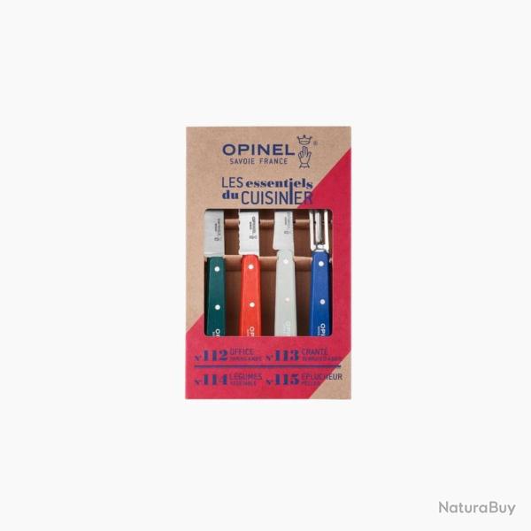 COFFRET 4 COUTEAUX ESSENTIELS PRIMO - OPINEL