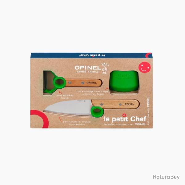 COFFRET LE PETIT CHEF VERT - OPINEL