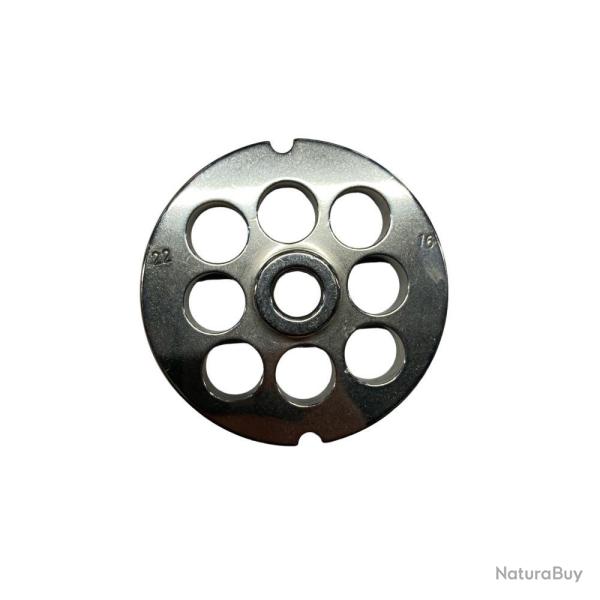 GRILLE HACHOIR N�22 INOX 16MM (AVEC EPAULEMENT) - REBER