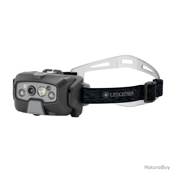 LAMPE FRONTALE HF8R 1600LUM RECHARG NOIR - LEDLENSER