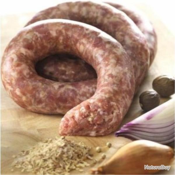 MELANGE D'EPICES POUR SAUCISSES A L'ECHALOTE - LA BOVIDA