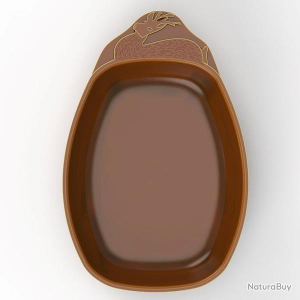 TERRINE MOTIF CHEVREUIL - COGNAC