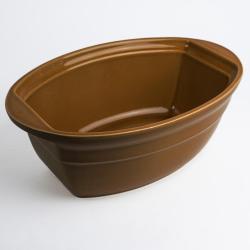 PLAT A TERRINE 30CM 2,3L - COGNAC