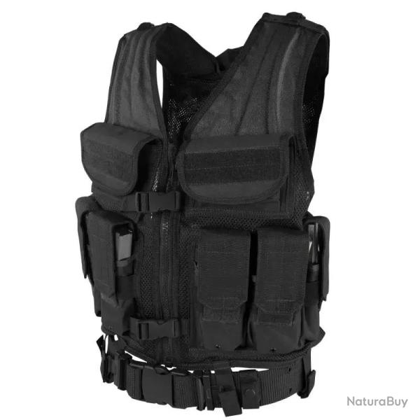 Veste Tactique Elite M4 Noir