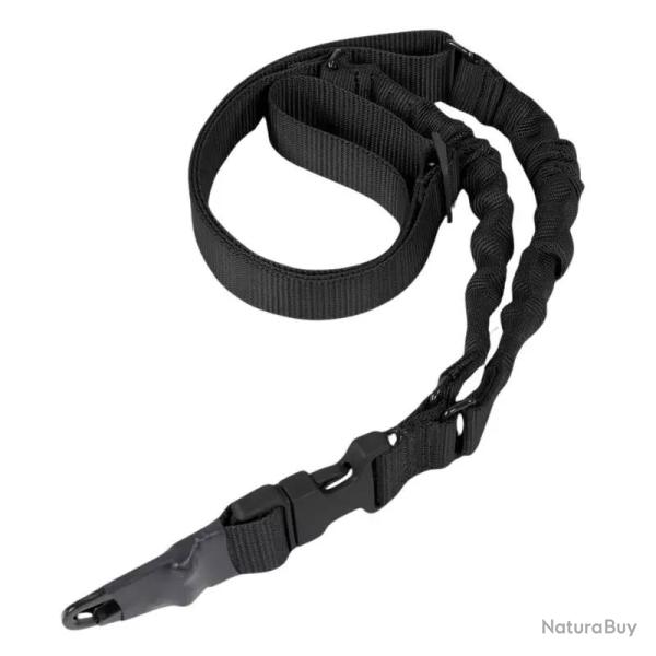 Sangle 1 point Adder 2 bungee Noir