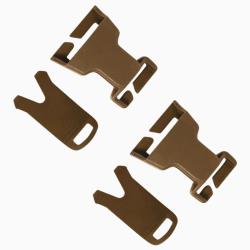 Set de 2 Boucles QD VAS Coyote Brown