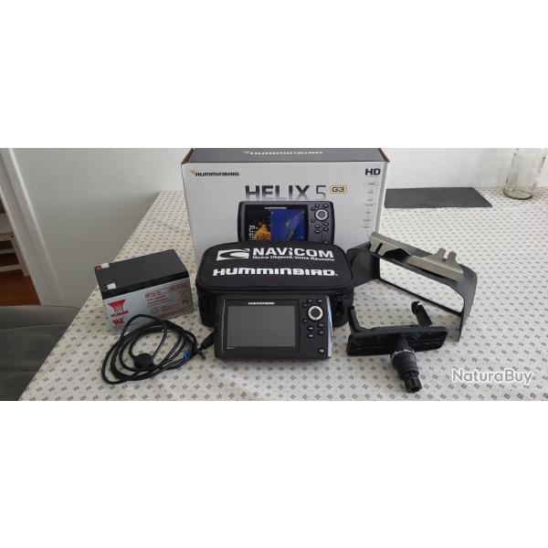 Sondeur humminbird helix 5g3 di ds chirp