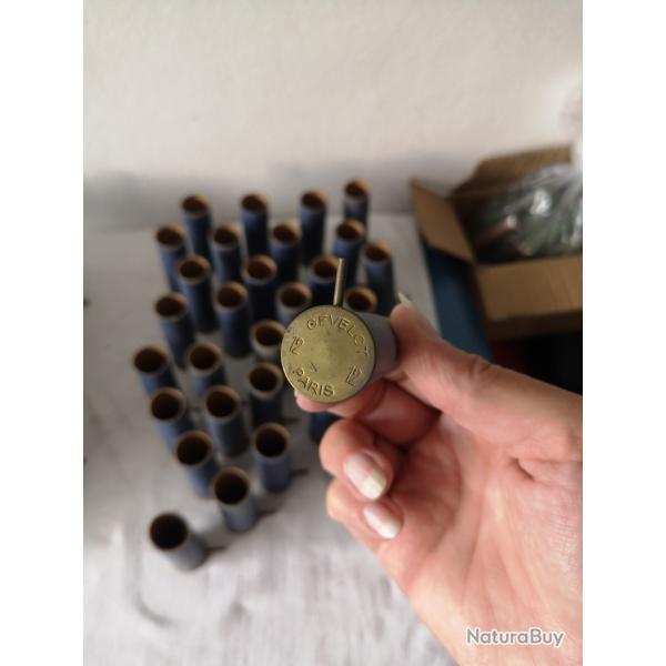 Lot de douilles  broches calibre 12