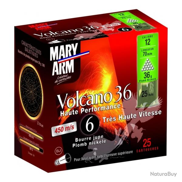 MARY ARM VOLCANO 36 cal.12/70 Pb6 x25