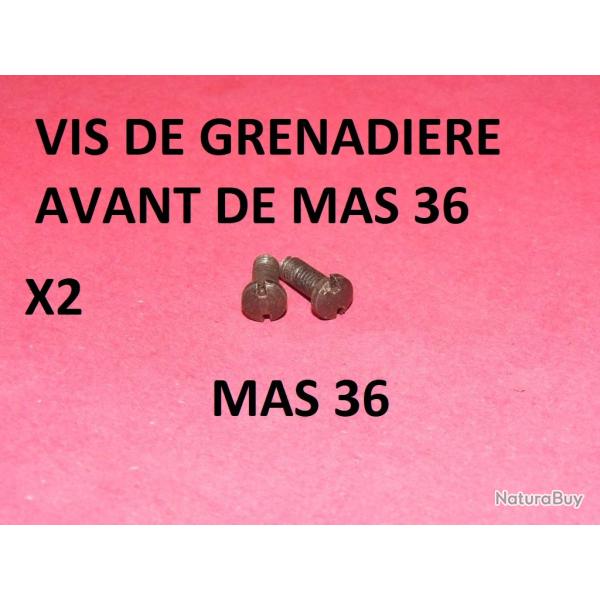 lot de 2 vis de grenadiere avant de MAS 36 MAS36 - VENDU PAR JEPERCUTE (D25D339)