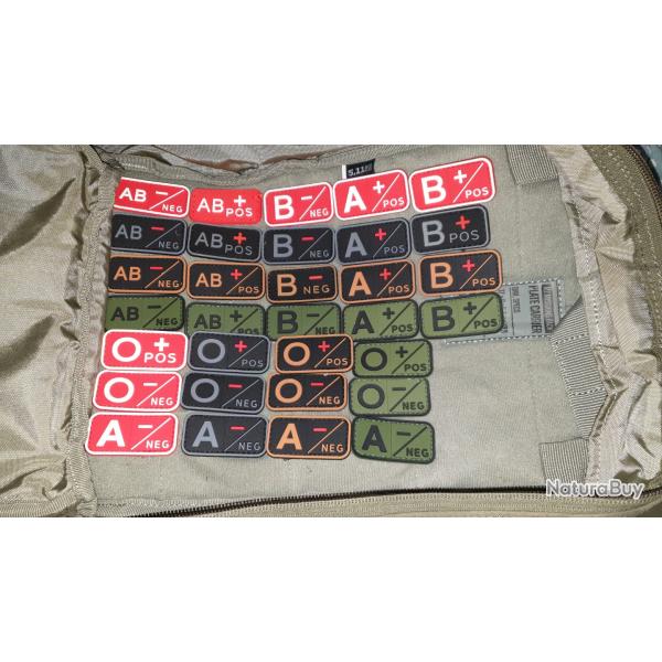 Patch groupe sanguin